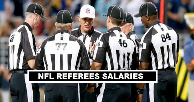 NFL Referees Per Match Fees 2018