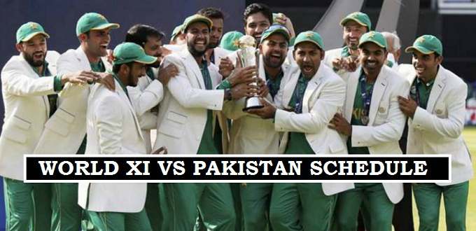 World XI tour to Pakistan 2017