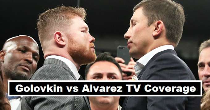 Golovkin vs Alvarez Fight Broadcasters 2017