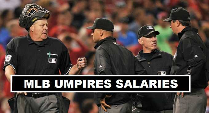 Major League Baseball Umpires Salaries 2017