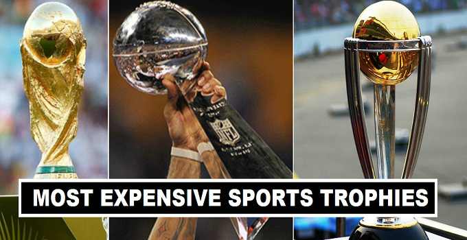 Top 15 most expensive sports trophies in the world right now