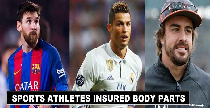 Sports Athletes who insured body parts