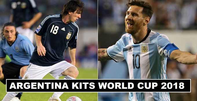 Argentina World Cup 2018 Home & Away Kits