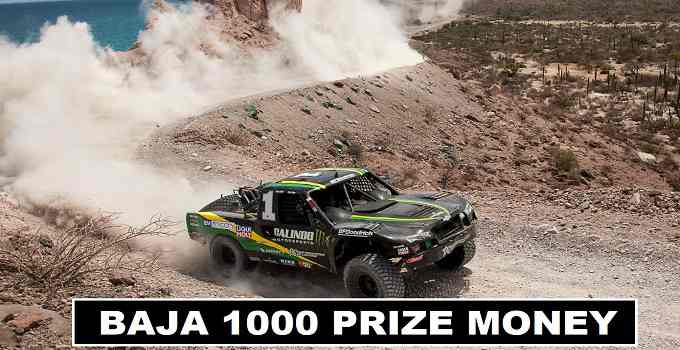 Baja 1000 prize money and cash prizes