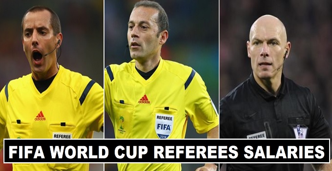 Fifa World Cup 2018 Referees Salaries