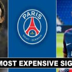 PSG Expensive Player Signings 2017