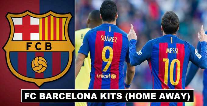 Barcelona Home & Away Kits 2018-19 Revealed