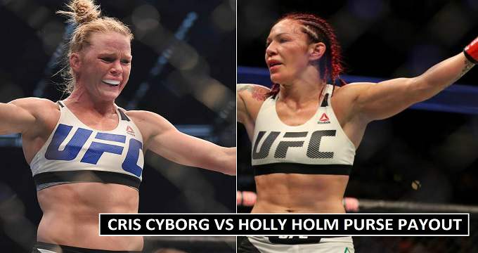 Cris Cyborg vs Holly Holm Purse 2018 Earnings