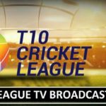 T10 Cricket League TV Broadcasters List