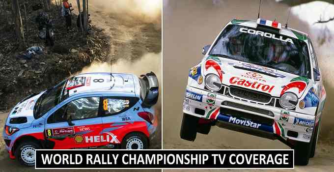 World Rally Championship TV Coverage 2018