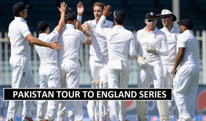 Pakistan vs England Matches Schedule