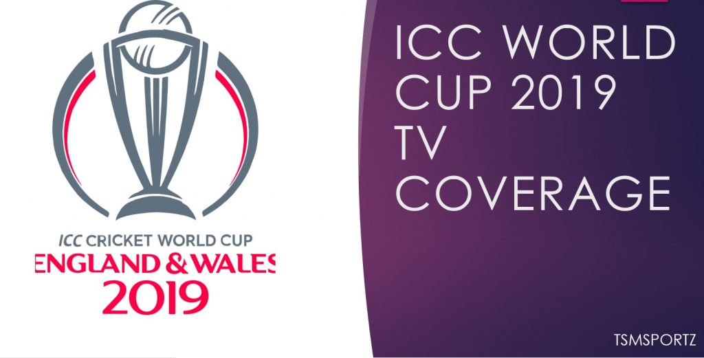 TV CHannels ICC World CUp 2019