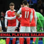 Arsenal players weekly wage 2017