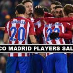 Atletico Madrid Players Weekly Wages 2017