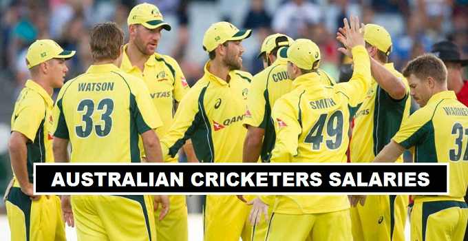 Australia Cricket Players Salaries 2017