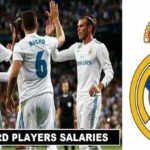 Real Madrid players salaries 2018 weekly wages